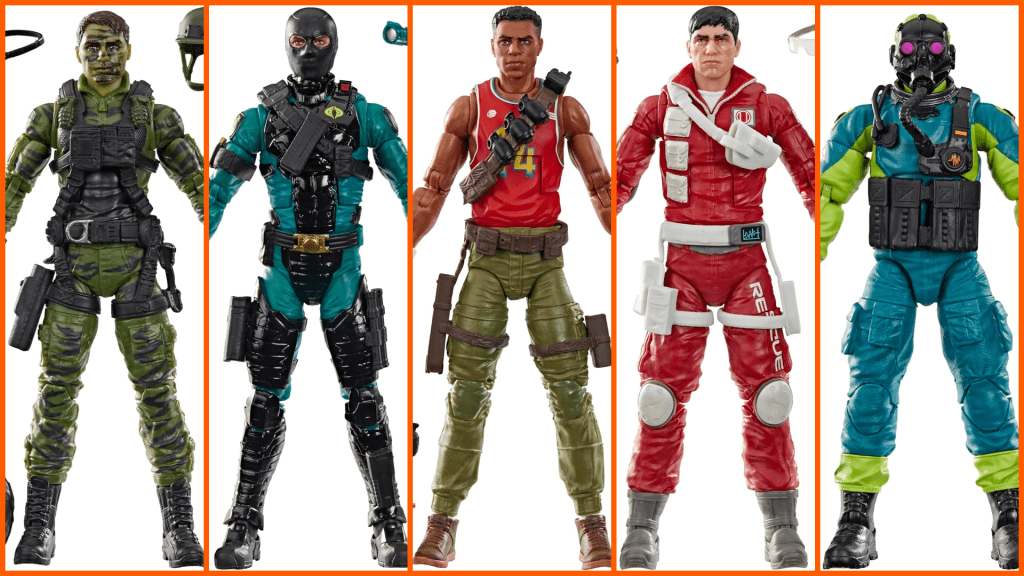 The next main wave of G.I.Joe Classified figures now releasing on Feb. 25th on&nbsp;Amazon.